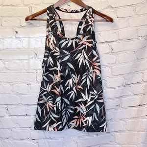 Brisos Black Blue Pink Athletic Top Size Large Excellent Condition